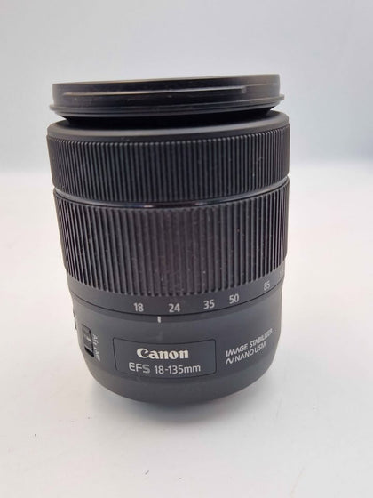 Canon EF-S 18-135mm f/3.5-5.6 IS USM Black Lens - Unboxed (No Caps)