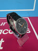 EMPORIO ARMANI WATCH AR-5858 BLACK/SLIVER FACE ORANAGE DIAL UNBOXED