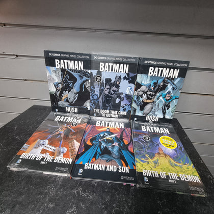 DC Comics Graphic Novel Collection Batman x 6