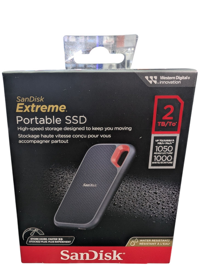 BRAND NEW Sandisk 2tb Extreme Portable Ssd PRESTON STORE