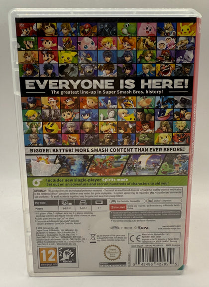 Nintendo Switch - Super Smash Bros. Ultimate - Chesterfield