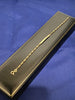 9ct Yellow Gold Narrow I.D. Bracelet - 7" - 2.1g - Hallmarked