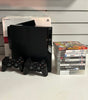 PlayStation 3 Slim Console 160GB - 12 Game & 2 Pads Package