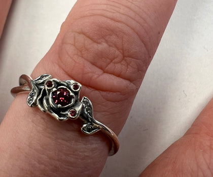 Pandora Disney Beauty And The Beast Rose Ring - Ring Size 60