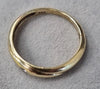 14ct Yellow Gold Ring with diamond Size N
