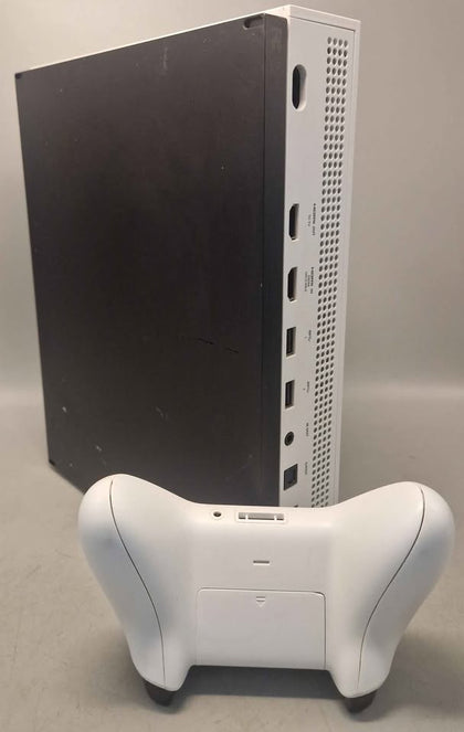 Microsoft Xbox One S Console, 500GB, White, Discounted *Pad Opened And Fixed*