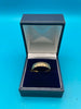 9CT GOLD RING - U