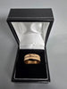 18ct Gold Ring 750 dia 7.8G Size T