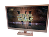 SHARP ROSE COLOURED SMART TV & DVD PRESTON STORE