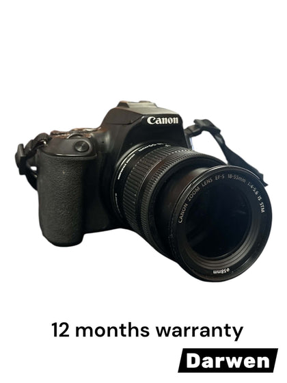 Canon EOS 250D + Canon EF-s 18-55mm f/4-5.6 IS STM Lens - Black