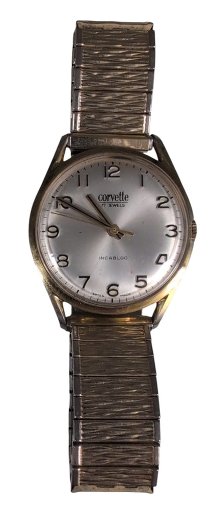 Corvette 17 Jewels Incabloc Mechanical Watch