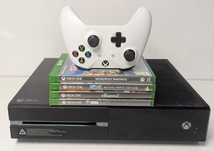 Microsoft Xbox One 500GB Console & 4 Games