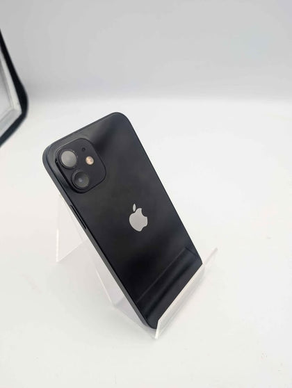 Apple iPhone 12 Mobile Phone - 64GB - Black - Open Unlocked - Unboxed (89% Battery)
