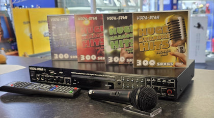 Vocal Star VS-1200 Karaoke Player Bundle