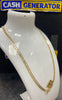 9ct Gold Chain 8.86g 22"