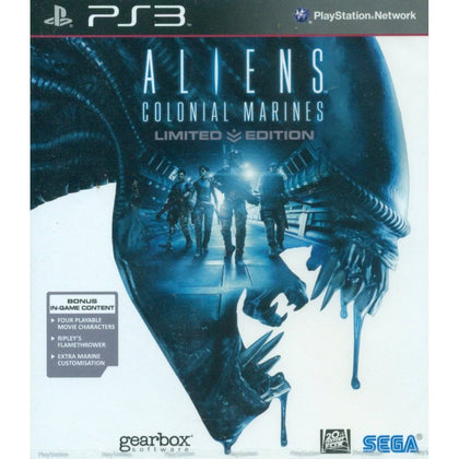 Aliens Colonial Marines Limited Edition Game PS3 **COLLECTION ONLY**