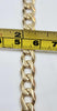 9ct Gold Curb Bracelet 9"