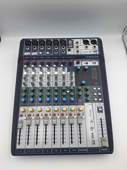 Soundcraft Signature 10 analogue mixer with USB interface and built-in effects