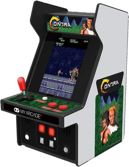 My Arcade Collectible Retro Contra Micro Arcade Machine, 6.7