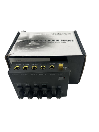 LinkFor 4 Channel Audio Mixer