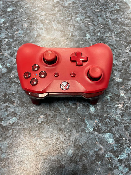 red xbox one controller.