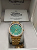 Vivienne Westwood Women's Jacquard The Wallace Watch- with origional box and 2 extra links
