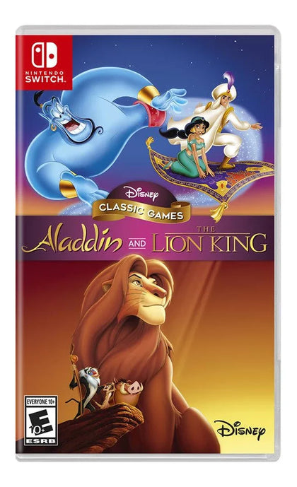 Disney Classic Games Aladdin and The Lion King Cartridge only