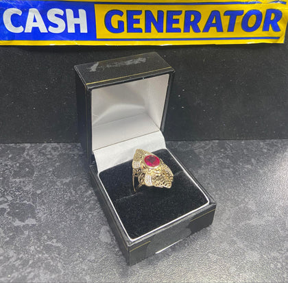 14ct Gold Ring (Size P), 4.8g
