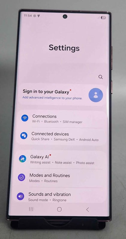 Samsung S22 Ultra 5G Dual Sim 128GB Burgundy, Unlocked