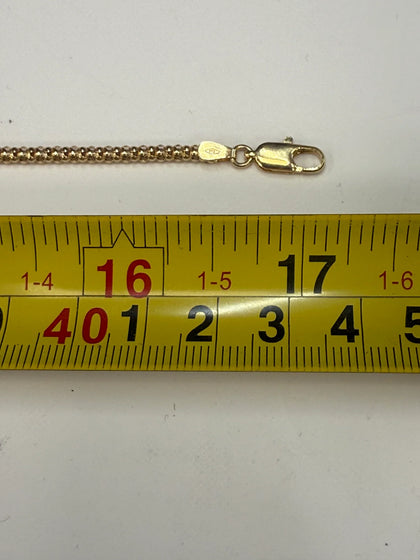 9ct Gold Tassle Necklace 17