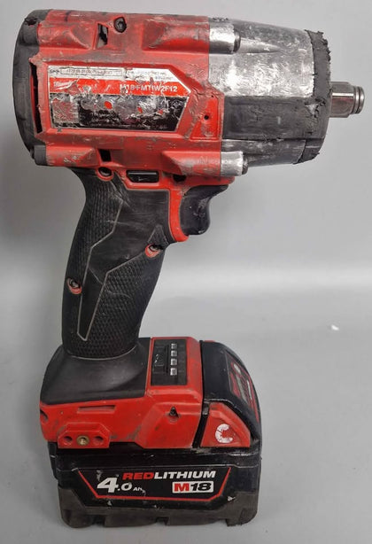 Milwaukee Fuel M18 FMTIW2F12 with 4.0ah Battery and charger