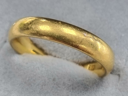 22CT GOLD RING N1/2