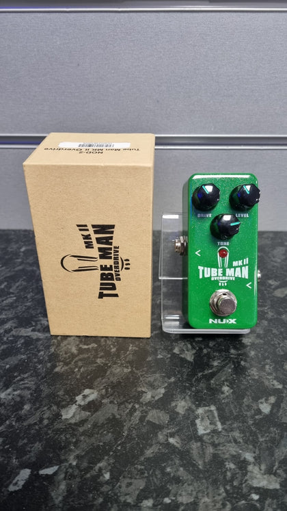 NUX Tube Man MKII Overdrive Pedal.