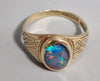 9CT Gold Ring 375 5.4G HM Size S