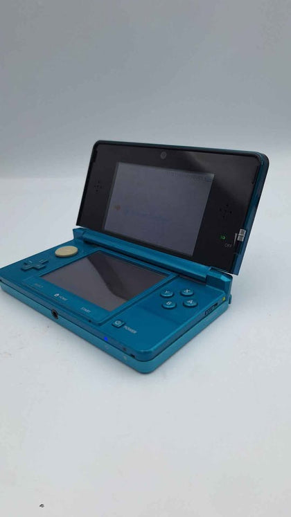 Nintendo 3DS Console – Aqua Blue – Handheld Gaming System – Unboxed (Generic Charger)