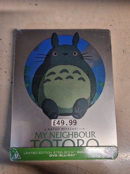 My Neighbour Totoro 1988 Limited Ed. Steelbook Bluray DVD Double Play.