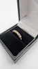 9ct Yellow Gold Five-Stone Eternity Ring – CZ / 0.15ct Diamond – Size V – 1.99 Grams – Classic Band