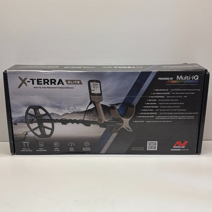 Minelab X-Terra Elite Multi IQ Treasure Detector Boxed