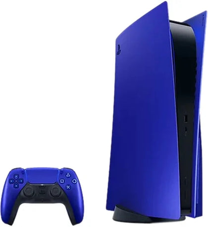 Playstation 5 Disc Console, 825GB, Colbat Blue + 1 Game