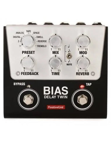 Positive Grid BIAS Delay Twin Guitar Effect