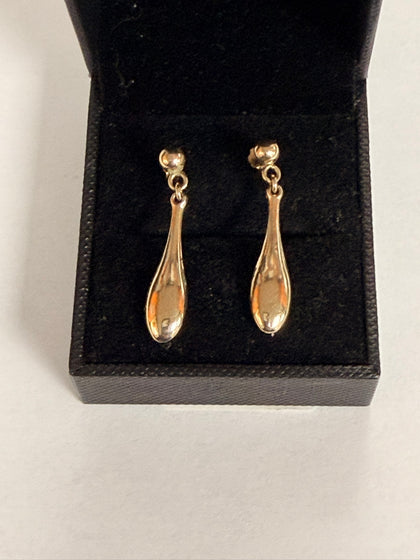 *9ct drop earrings