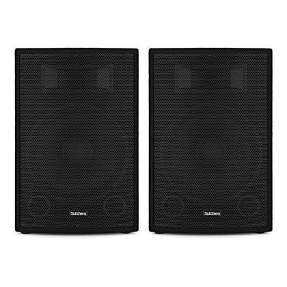 SubZero C15A Active PA Speaker, Pair **collection only**