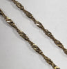 9ct Yellow Gold Rope Chain - 18" - 4.05G - Hallmarked