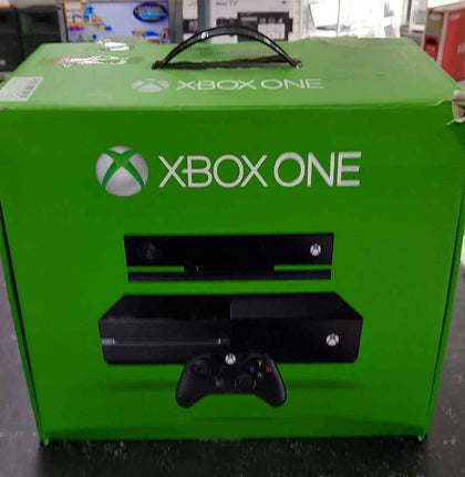 Xbox one console ,500gb, black, leads , no controller. Boxed.