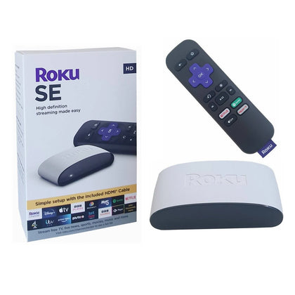 Roku SE HD Streaming Player with High Speed HDMI Cable