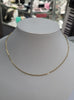9ct gold 16" necklace