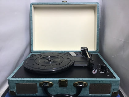 Suitcase Turntable.