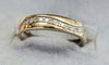 9ct Gold Diamond Ring "P"
