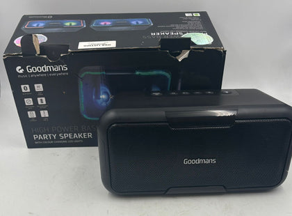 Goodmans High Power Bass Party Bluetooth Speaker