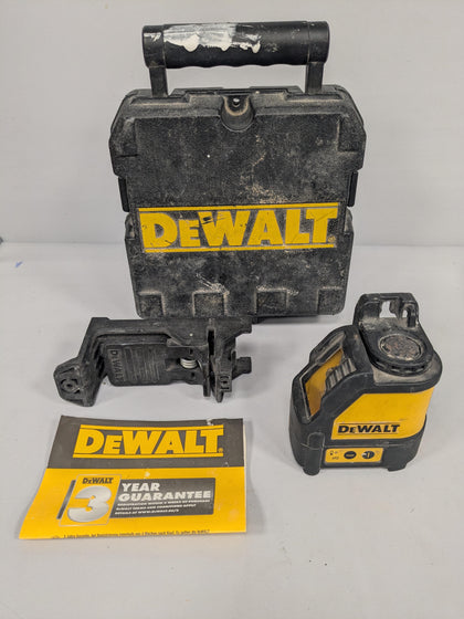 DeWalt DW088 Self-Levelling Cross Line Red Laser